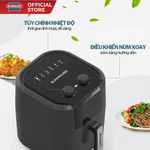 Nồi chiên không dầu 9L Sunhouse SHD4037 - Công nghệ Rapid Air 360 độ - Chống dính Whitford siêu bền — ảnh 7