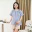 Áo Bầu Phối Cổ Ren Larosa Chất Liệu Thô Mềm Thoáng Mát Trẻ Trung Thanh Lịch LA069A