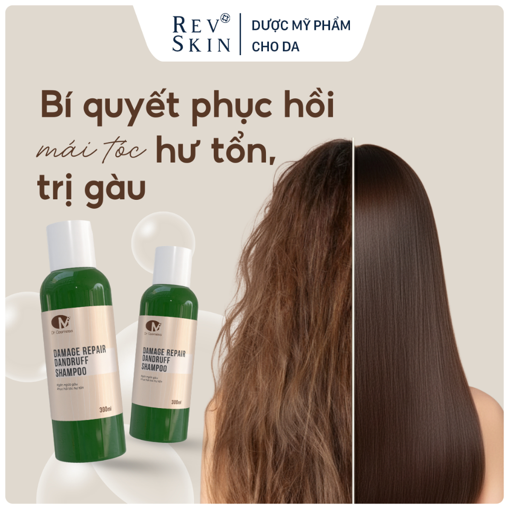 Sử Dụng Chai Dầu Gội Phục Hồi Tóc Hư Tổn Trong Đời Sống