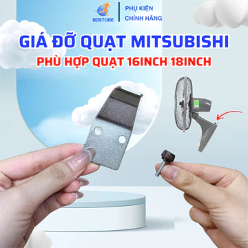 [Phù Hợp Đa Dạng Model Quạt] Bộ Giá Đỡ Quạt Móc Treo Quạt Tương Thích Quạt Treo Tường MITSUBISHI Tặng Kèm Vít Nở