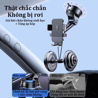 Giá đỡ điện thoại ô tô, gắn taplo, kính chắn gió, chống rung, xoay 360 độ, chắc chắn và bền bỉ