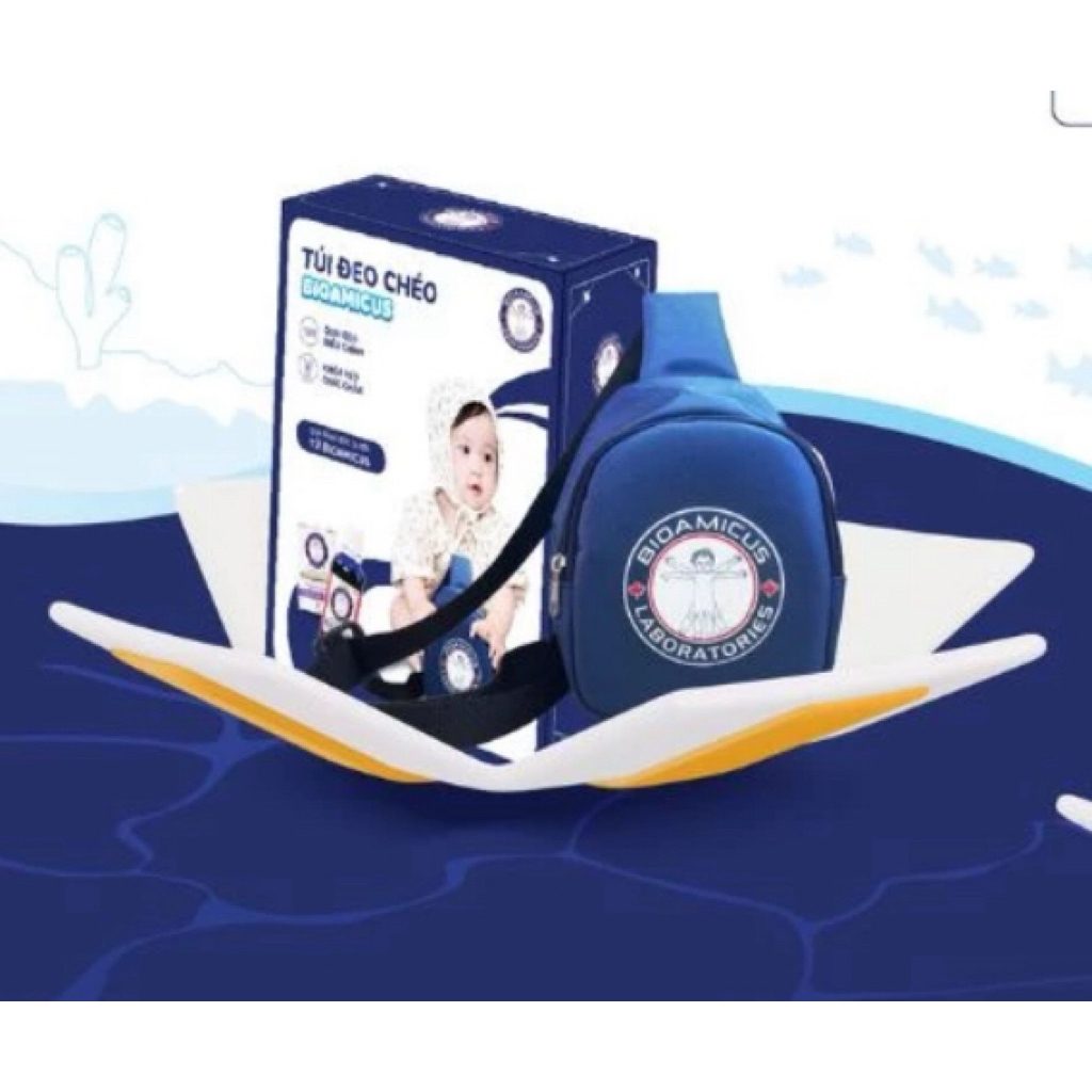Túi Balô đeo chéo phong cách cho Bé - Hãng Bioamicus | Shopee Việt Nam