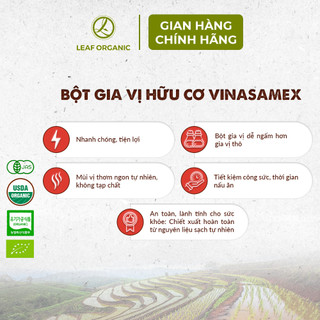 Bột hồi hữu cơ Vinasamex 40g