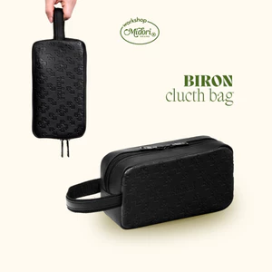 Túi Xách Da PU BIRON Đeo Chéo Nam Nữ Monogram Đựng Điện Thoại Đi Chơi Tiệc | MI MIDORI