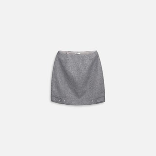Chân Váy Ngắn Structured Mini, Chất Vải Bố Thoải Mái ,WCV054, SOME HOW STORE