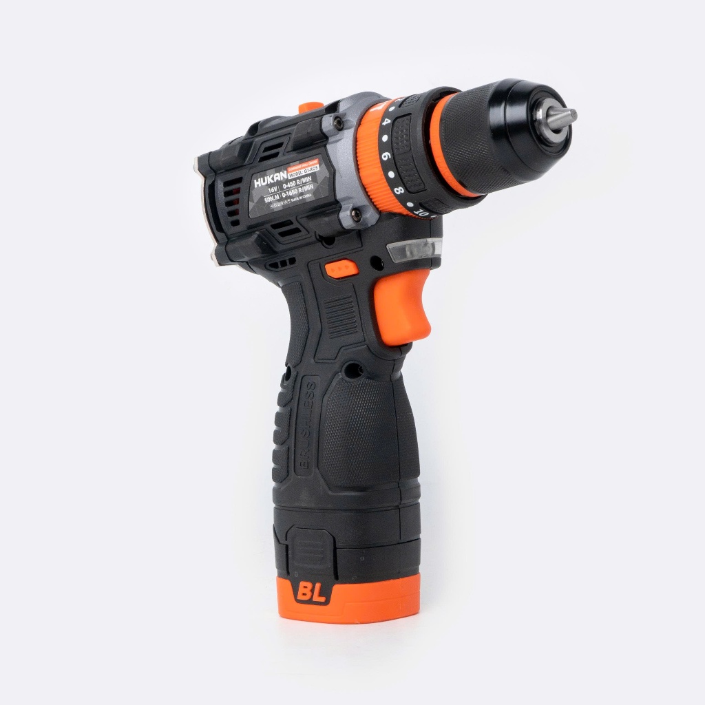 Máy Khoan HUKAN 10mm (GEN1) G1-XC5 | Động Cơ Không Chổi Than – 16V Đa Năng – Lực Siết 50N.m – Bảo Hành 6 Tháng