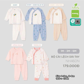 Bộ cài lệch dài tay lullaby