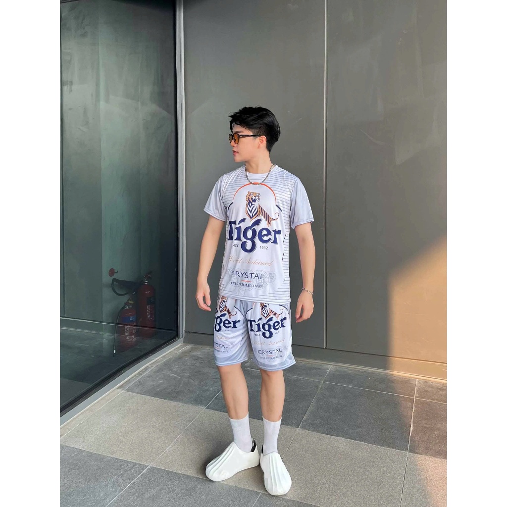 Set Quần Áo thể Thao Nam Nữ, Tập Thể Dục Chạy Bộ Tập Gym, Không Bai Nhão, Bền Mát Mẻ Co Dãn 4 chiều Kl1