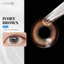Kính áp tròng khoá ẩm 8H 1 Tháng Màu Nâu Ngà Pha Be CARASE, Lens cận IVORY BROWN