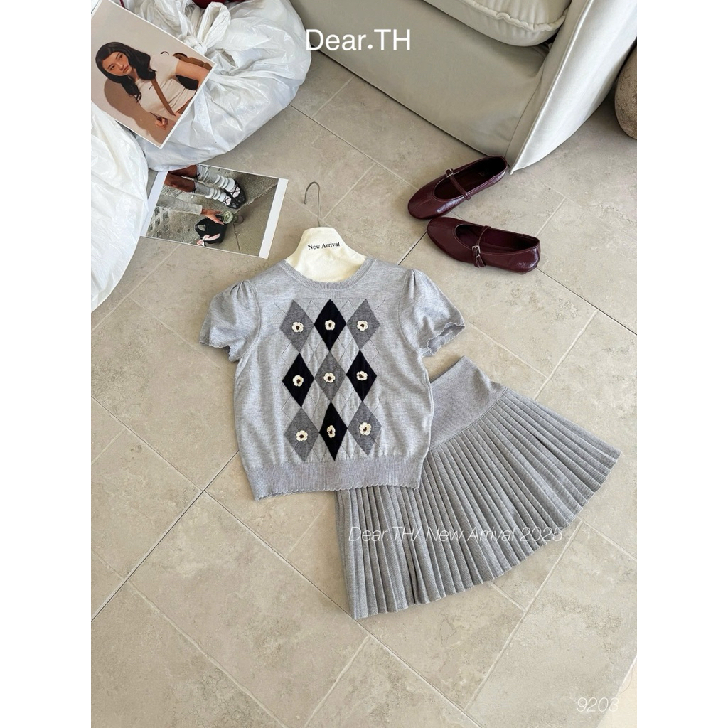 [𝐒𝐮𝐙𝐲] Áo Len MTG Ngắn Tay Hoa Len QCCC Loại 1 (45-52kg)
