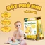 Combo 3 Hộp Bột Phô Mai Tách Muối Tomato T&P Cho Bé Ăn Dặm – 45 Gói 3g Dinh Dưỡng, An Toàn - 3EB45