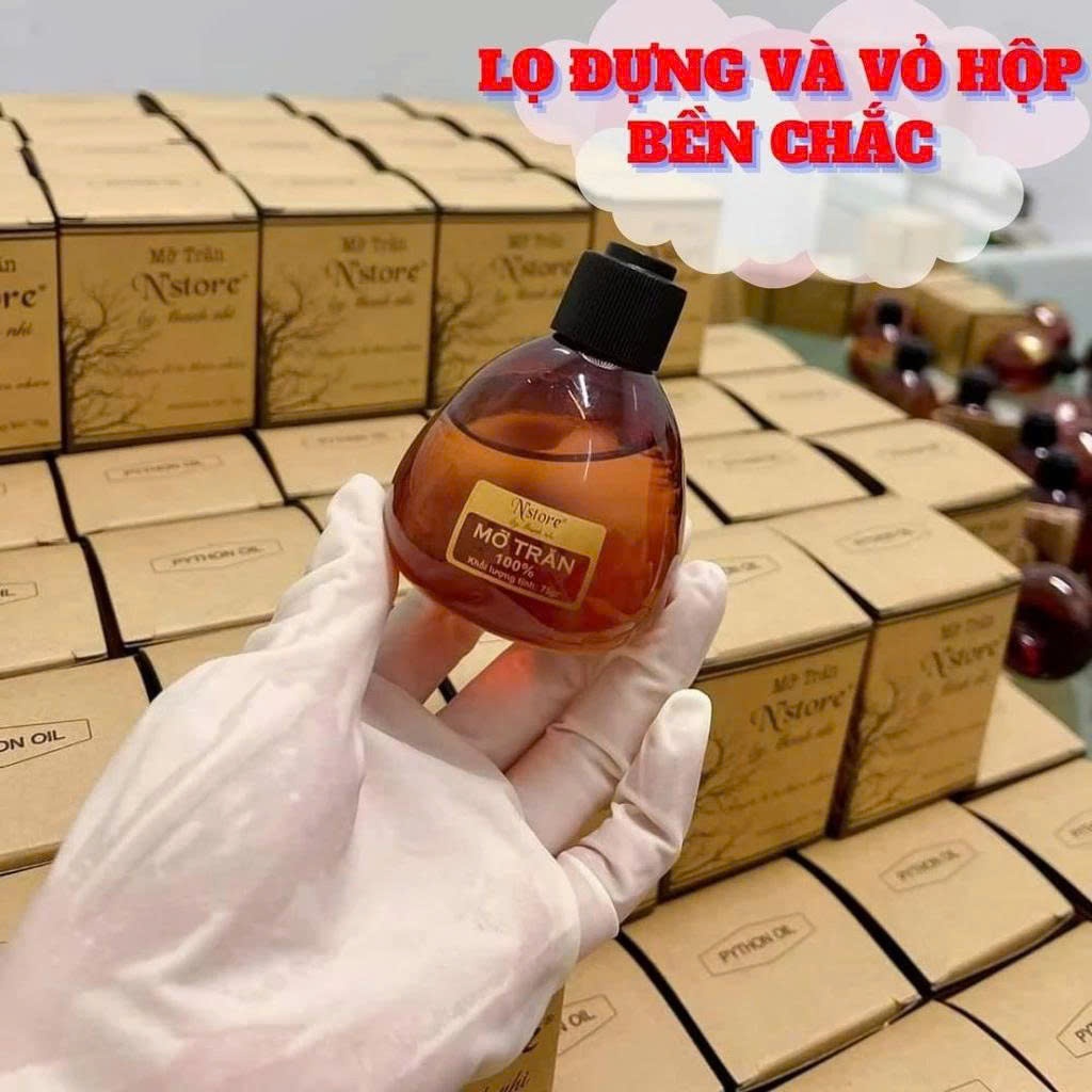 Mỡ trăn N STORE triệt lông, mỡ trăn N STORE wax lông gia nhiệt, dương mềm da, lành vết bỏng, giảm thâm  Chính Hãng