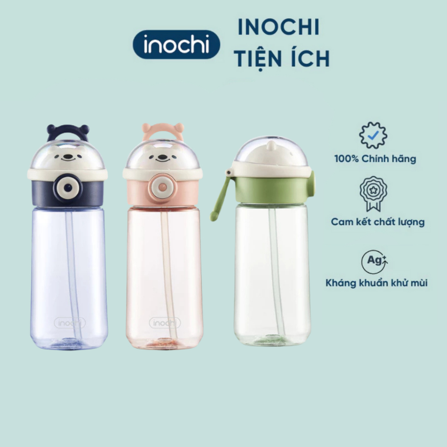 Bình nước Kita Boo INOCHI dung tích 480ml và 620ml dễ thương