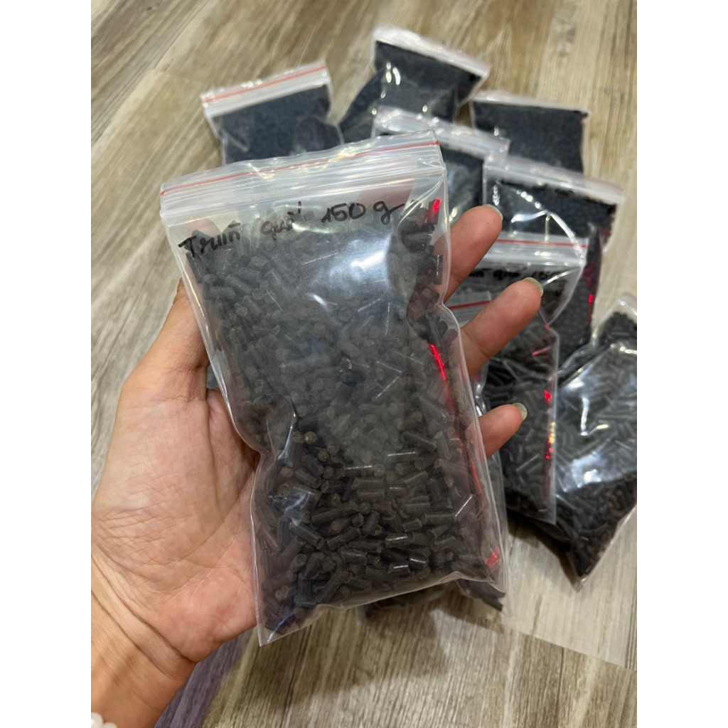 Phân trùn quế Hữu cơ 1Kg tan chậm dạng nén- Sử dụng cho mọi loại cây cảnh trong nhà, cây rau, ăn trái