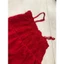 🌹Áo 2 dây babydoll đỏ rực – ngọt ngào nhưng vẫn cực nổi bật✨