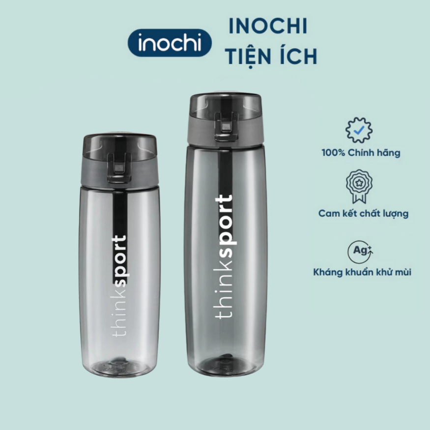 Bình nước thể thao mang đi chơi, đi làm, năng động Inochi- KITA ACTIVE 500ML và 700ML