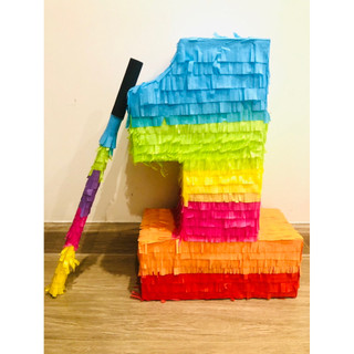 Pinata Số 1  [Tuổi Tùy Chọn] –   Trò Chơi Đập Kẹo _ Trang Trí Sinh Nhật Cho Bé Trai và gái