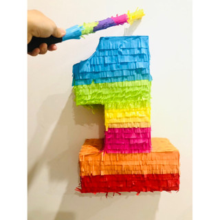 Pinata Số 1  [Tuổi Tùy Chọn] –   Trò Chơi Đập Kẹo _ Trang Trí Sinh Nhật Cho Bé Trai và gái