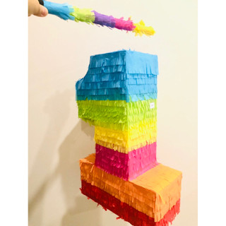 Pinata Số 1  [Tuổi Tùy Chọn] –   Trò Chơi Đập Kẹo _ Trang Trí Sinh Nhật Cho Bé Trai và gái