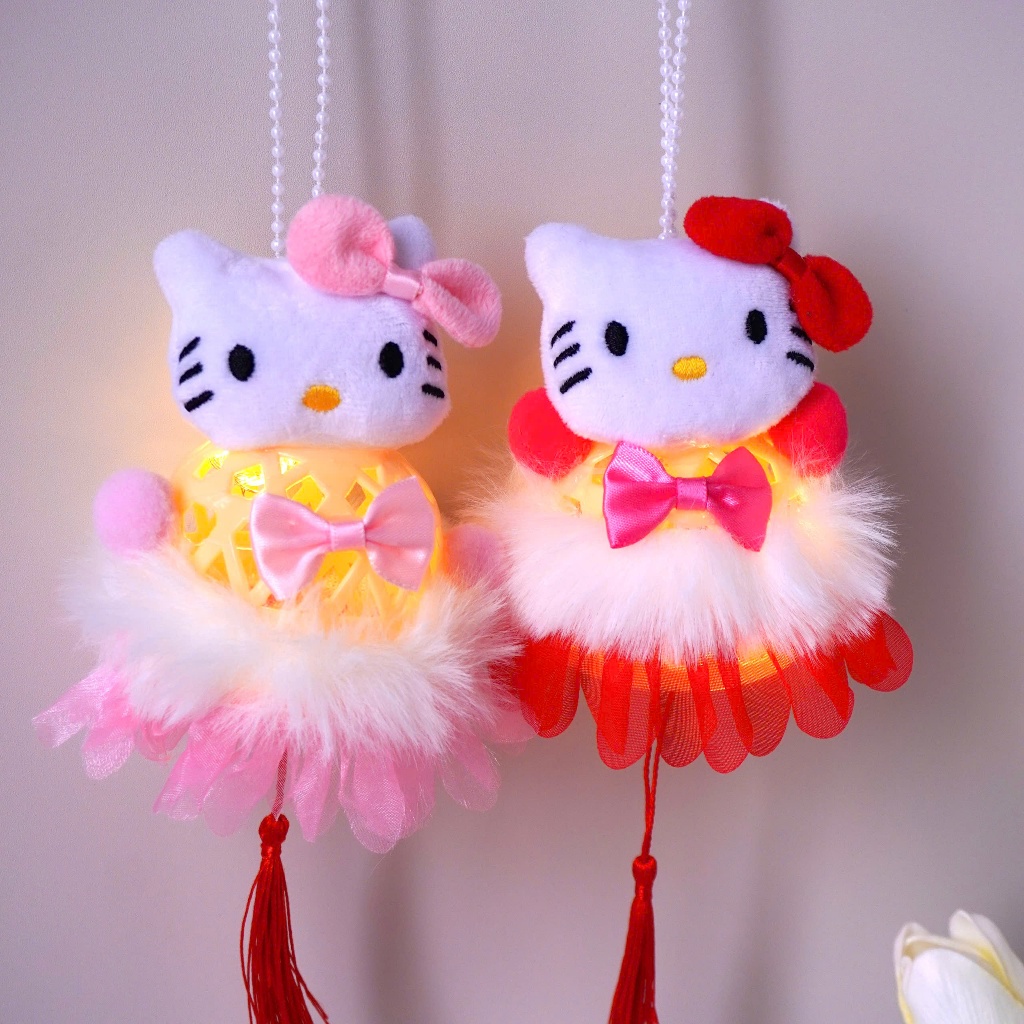Đèn Lồng Kuromi Kitty Cinamorol Melody Trung Thu Giỏ Lồng Đèn Rọ Trung Thu- Đồ Chơi Cho Bé PUKAPI