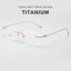 Gọng mắt kính Khoan Titan IP nguyên khối, nhẹ thiết kế bởi Despointsvn Titanium