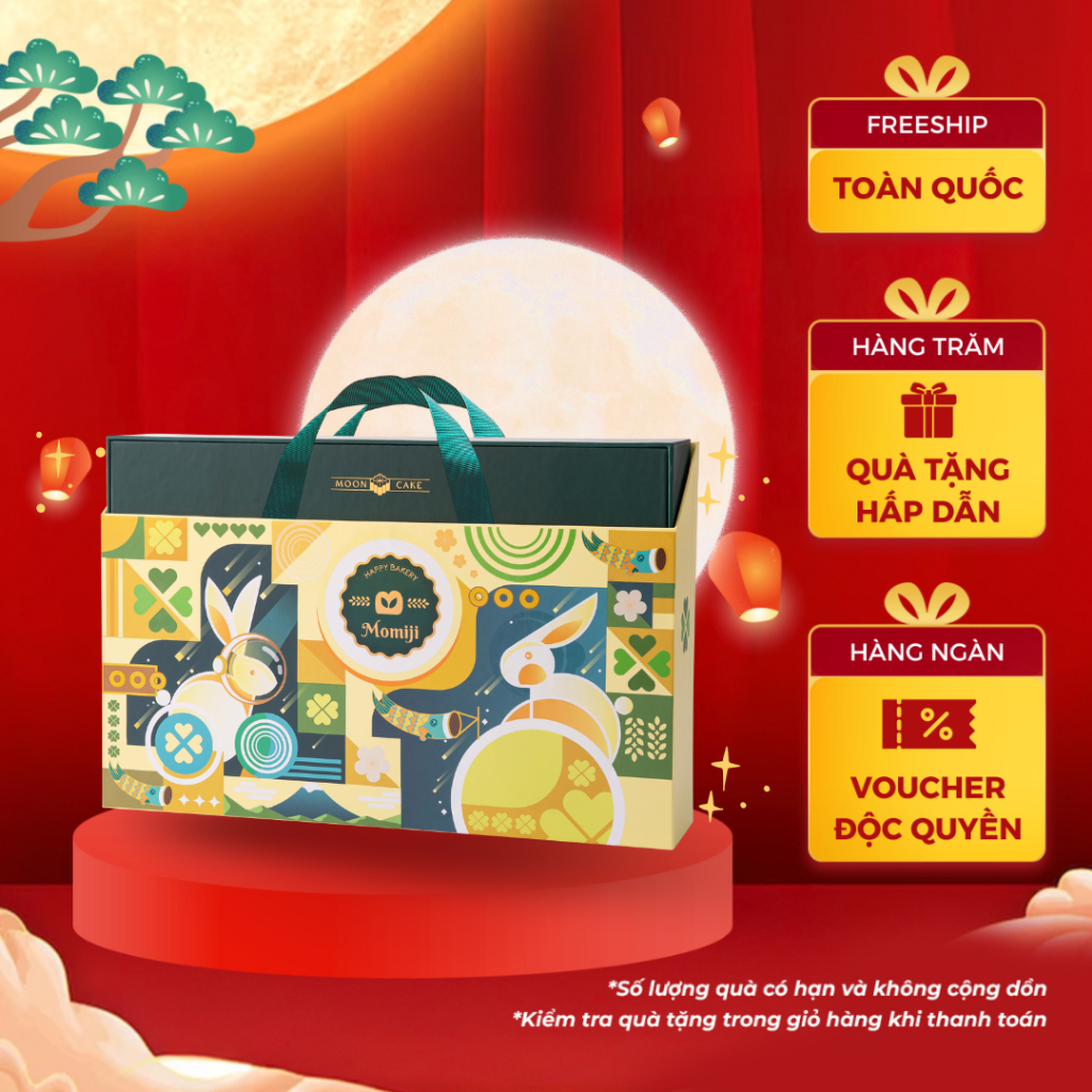 Bánh trung thu mix vị MOMIJI TAM QUÝ