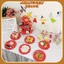 Set 10 đĩa giấy chấm bi trang trí sinh nhật - phụ kiện tổ chức sinh nhật - tiệc (18cm)