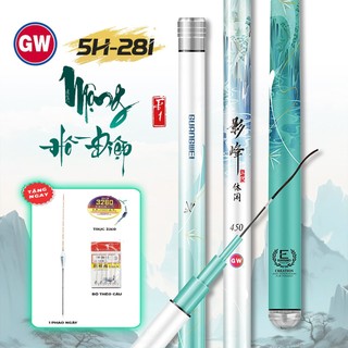 Cần Câu Đài Gw Mộng Hồ Điệp 5h 28i Chuyên Rô Riếc Chép Bo Dòng Giữ Cá Tốt