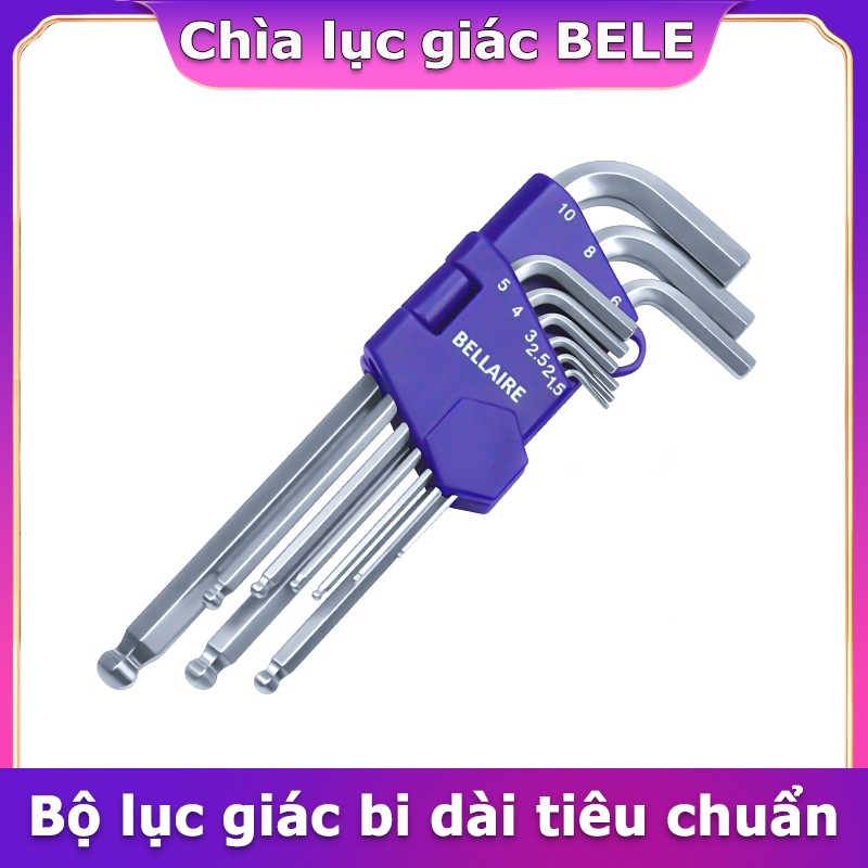 Bộ công cụ lục giác đa chức năng – Dụng cụ sửa chữa tiện lợi cho gia đình và xưởng cơ khí