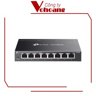 Switch Doanh Nghiệp TP-Link Omada ES208G 8-Port Gigabit Quản Trị qua Cloud, dễ dàng cài đặt triển khai, tự động đàm phán