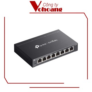 Switch Doanh Nghiệp TP-Link Omada ES208G 8-Port Gigabit Quản Trị qua Cloud, dễ dàng cài đặt triển khai, tự động đàm phán