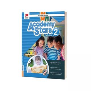 Sách - Academy Stars Pupil’s Book 2+ Workbook 2 - Sách học tiếng Anh cho trẻ chuẩn Cambridge