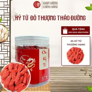 Kỷ Tử Đỏ, Hạt Kỷ Tử Size To, Ngọt | Thượng Thảo Đương | Pha Trà Hầm Canh, Giúp Đẹp Da, Bồi Bổ Sức Khỏe