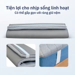Topper Mate Ru9 Cao Cấp 5cm | Topper Foam Trải Sàn| Chất Liệu Foam Nâng Đỡ Vững Chắc | Màu Xám | Đủ Kích Thước — ảnh 5