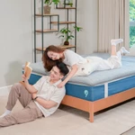 Topper Mate Ru9 Cao Cấp 5cm | Topper Foam Trải Sàn| Chất Liệu Foam Nâng Đỡ Vững Chắc | Màu Xám | Đủ Kích Thước — ảnh 8