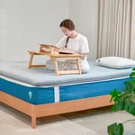 Topper Mate Ru9 Cao Cấp 5cm | Topper Foam Trải Sàn| Chất Liệu Foam Nâng Đỡ Vững Chắc | Màu Xám | Đủ Kích Thước — ảnh 7