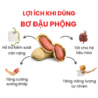 Bơ Đậu Phộng Dạng Hạt Dan D Pak I Peanut Butter Crunchy I 200g