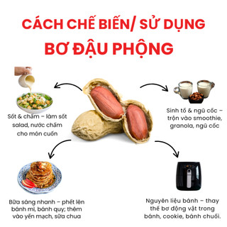 Bơ Đậu Phộng Dạng Hạt Dan D Pak I Peanut Butter Crunchy I 200g