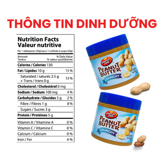Bơ Đậu Phộng Dạng Hạt Dan D Pak I Peanut Butter Crunchy I 200g