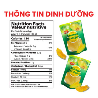 Xoài Sấy Dẻo Tự Nhiên Dan D Pak I Dried Mango I 85g
