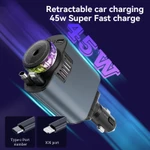 Sorf Tẩu Sạc Nhanh ô tô 5 TRONG 1: Sạc Nhanh 45W, Tỏa Hương, Đèn Sao - Tặng Dây Co Giãn - Bảo Hành 1 Đổi 1 — ảnh 8