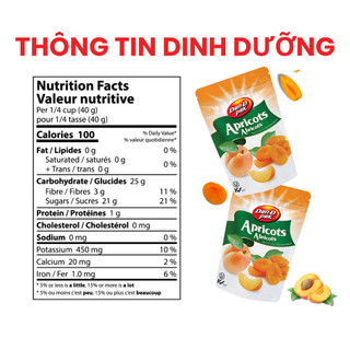 Mơ Khô Dan D Pak I Dried Apricots I 380g