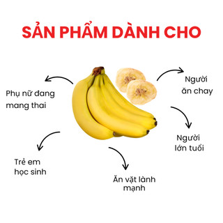 Chuối Sấy Giòn Dan D Pak I Banana Chips I 500g