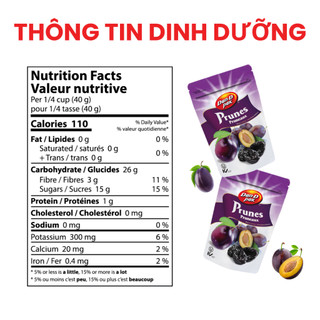 Mận Khô Dan D Pak I Dried Prunes I 120g