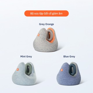 Gối Cổ Du Lịch Giảm Âm Ru9 Công Thái Học Chống ồn | Foam Nâng Đỡ Giảm Đau Mỏi Cổ Khi Làm Việc Đi Tàu Xe | Nhỏ Gọn 3 Màu