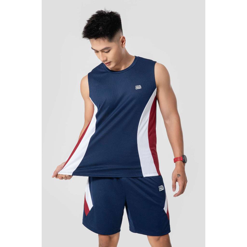 [MUA 4 GIẢM 20%]Áo sát nách Tank top nam thể thao Teamwear Pickleball Promax Flexline Active thoáng khí Coolmate