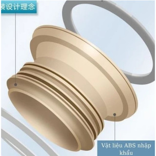 SUBOGDG đệm lót ngăn mùi bồn cầu, Ron cao su dùng cho ống 75/90mm, lắp đặt bồn cầu nhanh chóng