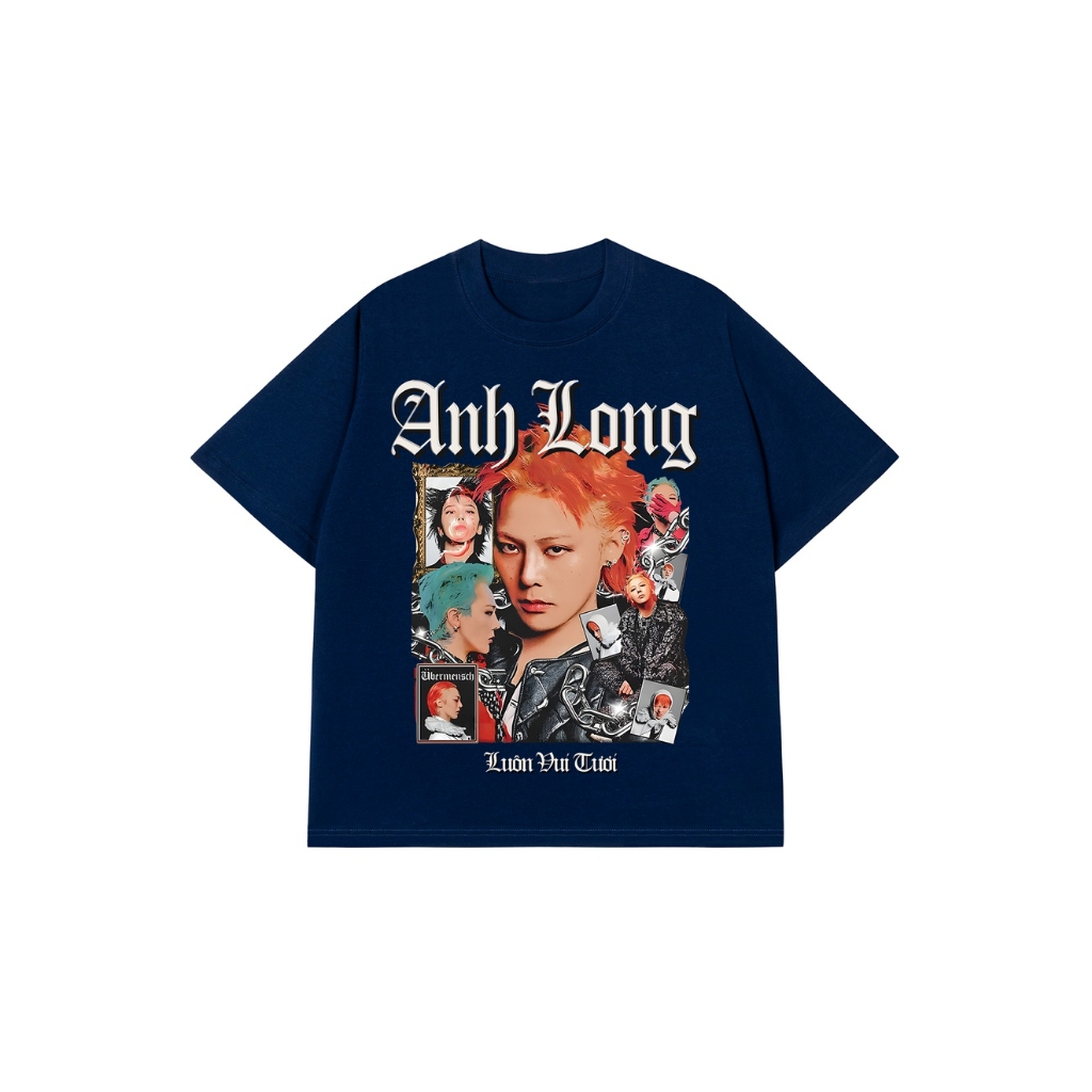 Áo Vớ Vẩn Vui Tươi REDLABEL Áo Thun ANH LONG Cotton 100% Oversize Nam Nữ TS59
