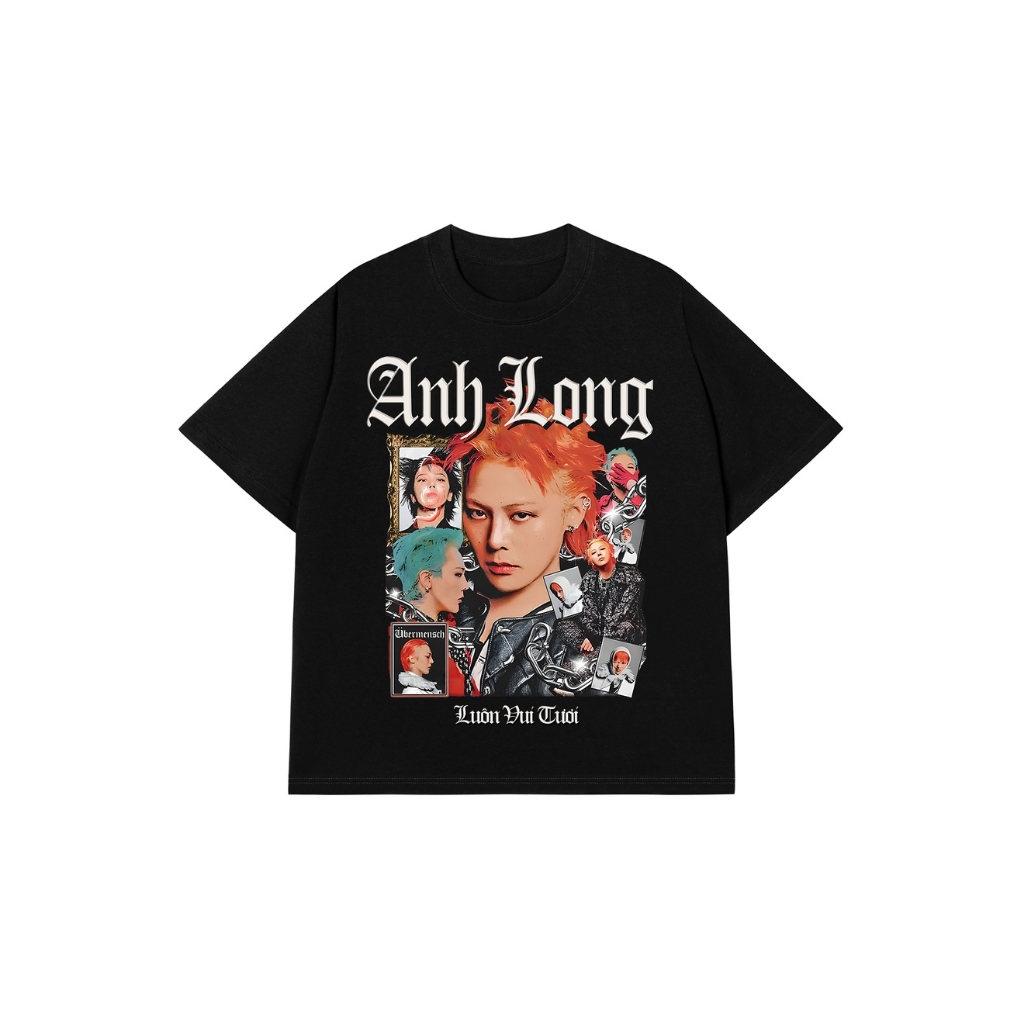 Áo Vớ Vẩn Vui Tươi REDLABEL Áo Thun ANH LONG Cotton 100% Oversize Nam Nữ TS59