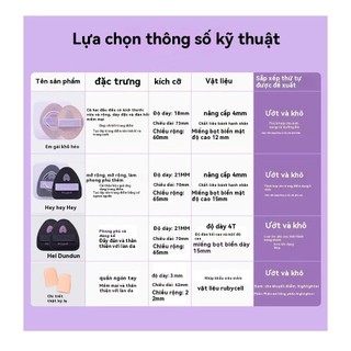 [ART3M1S] Mút Trang Điểm Mút Tán Nền Phủ Phấn ART3M1S SIêu Mềm Không Hút Nền Kèm Hộp Đựng